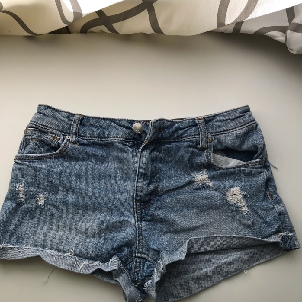 jean shorts